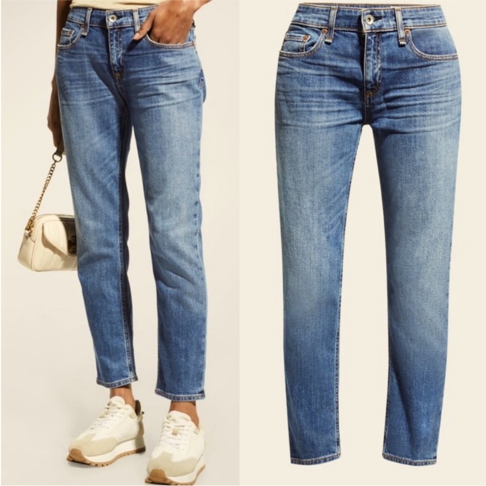 Rag & Bone // Dre Low-rise Slim Boyfriend Jean Naomi
